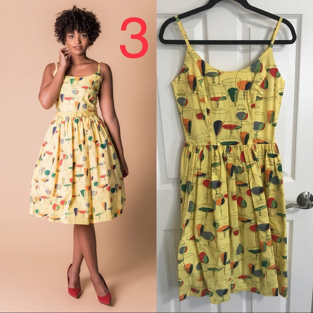 Tatyana cheers swing dress Size S